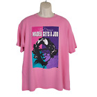 Tyler Perry Madea Gets A Job T Shirt Adult Size Large 2012 Concert Play  Pink 