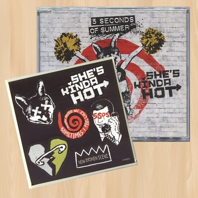 5 SECONDS OF SUMMER She's Kinda Hot 5SOS CD Lost In Reality BROKEN PIECES   0116 - Image 1 of 4
