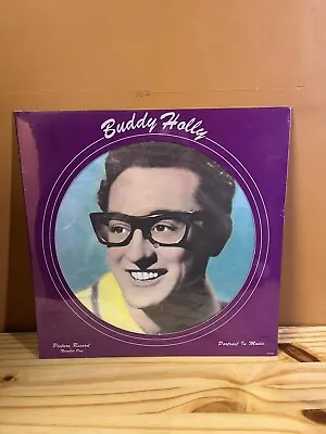 Buddy Holly – Portrait In Music (Pic Disc No 1) 1979 SS8002 SEALED 12" VG+M - Image 1 of 4