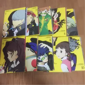Persona 4 the ANIMATION Limited Edition Blu-ray Vol. 1-10 Complete set Japan - Picture 1 of 4
