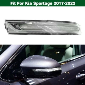 Luz indicadora de señal de espejo retrovisor LED lateral izquierdo para Kia Sportage 2017-2022 - Imagen 1 de 10
