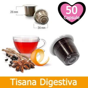 50 Tisana Digestiva Capsule Cialde Compatibili NESPRESSO - Imagen 1 de 1