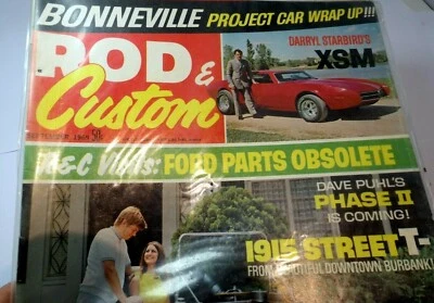 Rod & Custom Magazine December 1969 " 1915 Street T"  - Image 1 of 3
