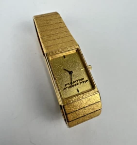 JOSTENS Vintage Tank Men’s Watch Swiss Quartz Martin Marietta Untested - Picture 1 of 5