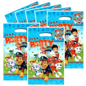 10/20/30Pcs Paw Patrol Party Gift Bags Plastic Candy Bag Loot Bags - Birthday UK - Picture 1 of 3