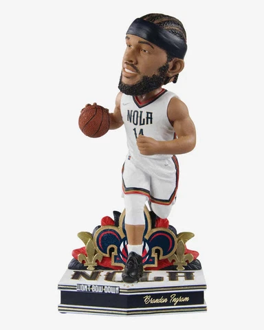 Brandon Ingram New Orleans Pelicans 2022 City Jersey Bobblehead NBA Basketball Cover