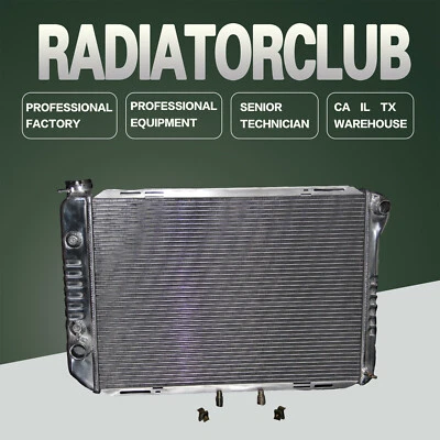 3 Row Aluminum KKS Radiator For 78-79 Ford Mustang Fairmont L4 L6 V8 DPI546 - Image 1 of 4