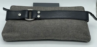 Top con cremallera de algodón Banana Republic 9" ~ Estilo billetera/cartera ~ Elegante Foto 1 de 4