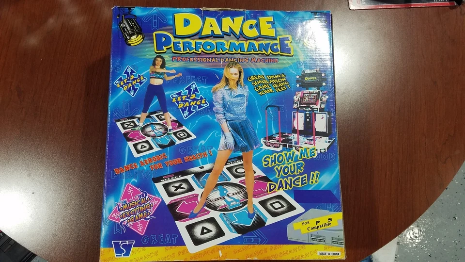 Very Rare Dance Performance Pad Stay Cool DDR208 Play Station PS1 Vintage - Image 1 of 1
