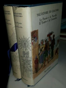 Di Giacomo LE POESIE LE NOVELLE IL TEATRO LE CRONACHE 2 vol. in cofanetto Mondad - Foto 1 di 1