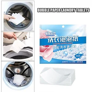30/60Sheets Eco-friendly Ultra Concentrated Laundry For Washing Detergent BEST- - Picture 1 of 9