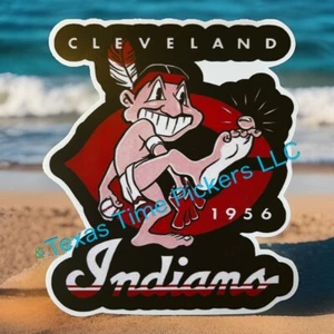 🔥CLEVELAND INDIANER Chief Wahoo MLB gestanzter 6" Aufkleber Sticker Guardians KOSTENLOSER VERSAND - Bild 1 von 7
