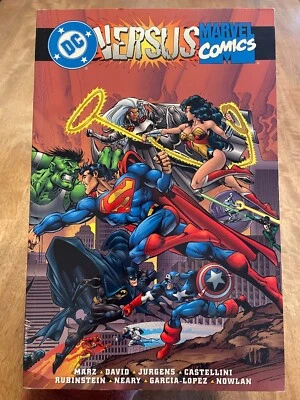 DC Vs Marvel Trade Brochura Crossover (Superman vs Hulk) 1ª Impressão 1996 - Imagem 1 de 4