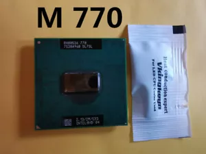 Intel Pentium M 770 SL7SL 533MHZ 2.13/GHz 2MB CPU Processors PM 770 - Picture 1 of 4