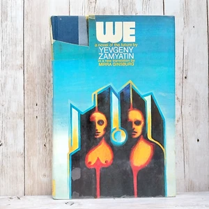 We by Yevgeny Zamyatin 1972 1st Edition HC DJ Dystopian Sci-Fi Classic RARE - Picture 1 of 11