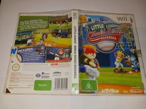 LITTLE LEAGUE WORLD SERIES BASEBALL (NINTENDO WII GAME, G, PAL) - Picture 1 of 3