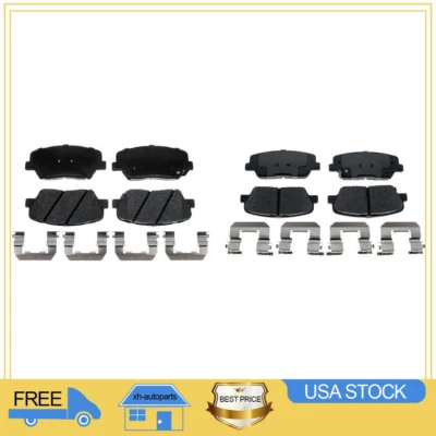 Pastillas de freno delanteras y traseras R-Line 2013 2015 2016 Hyundai Santa Fe Sport cerámica Foto 1 de 2