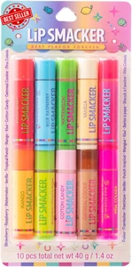 Original & Best 10 Piece Lip Balm Party Pack Oatmeal Cookie, Vanilla, Mango, Wat - Picture 1 of 12