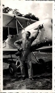 PHOTO DEP 41/ BLOIS LE BREUIL  AVIATEUR 1934  - Imagen 1 de 1