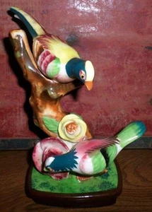 Vintage/Antik Porzellan Fasane am Glied Figur Made in Japan sehr schön L2 - Bild 1 von 1