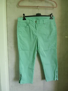 Damen Hose gr.L-XL,42-44 mintgrün wie neu stretch 7/8 - Bild 1 von 4