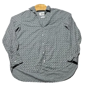 Camisa con botones GRAYSON The Hero para mujer 3 EE. UU. patrón gris medio Lyocell - Imagen 1 de 4