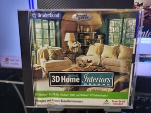 3D Home Interiors Deluxe 2 (Jewel Case) BRODERBUND / WINS & MAC - Imagen 1 de 3