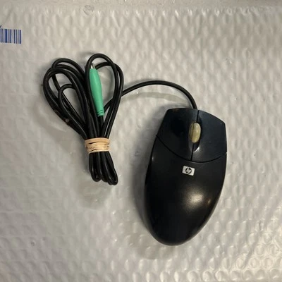 Vintage HP Logitech PS/2 Wired Mechanical Ball Wheel Mouse Model M-S69 - Image 1 of 4