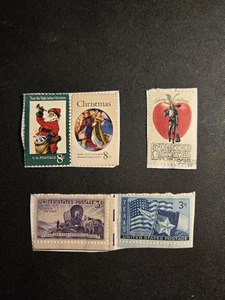 vintage postage stamp lot used - Picture 1 of 9