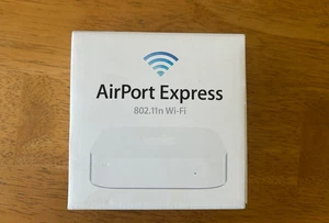 Apple A1392 Airport Express 2nd Generation Dualband 802.11n WiFi Router used - Zdjęcie 1 z 12