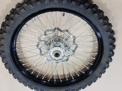 2020 Kawasaki KX250 KX 250 Front Wheel Hub Disc Brake w/ Near New TIre - Image 1 of 4