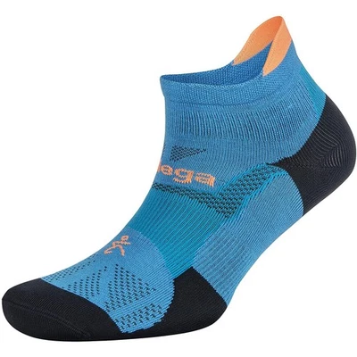 Balega Hidden Dry No Show Running Socks - Bright Turquoise/Navy - Image 1 of 2