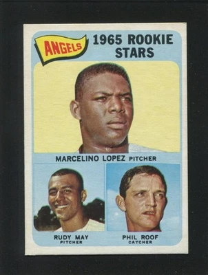 #537 ANGELS Rookies - 1965 Topps: EX-MT, pack fresh, flat matte gloss 221935e - Image 1 of 3
