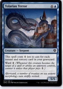Tolarian Terror Dominaria United Regular Magic the Gathering NM MTG Card 72/281 - Picture 1 of 2