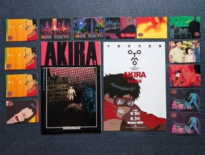 AKIRA #1 Epic 1st Print & Otomo Cel Exhibition Flier & AKIRA Cornerstone Cards - Picture 1 of 16