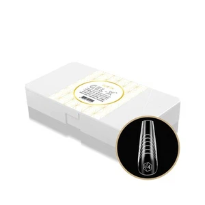 Apres French Manicure Gel-X Tips - Sculpted Coffin Long (330 pcs) - Picture 1 of 4