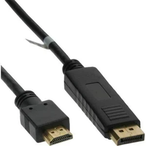 InLine DisplayPort zu HDMI Konverter Kabel - schwarz - # 17182 - Bild 1 von 1