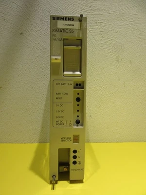 Alimentatore Siemens Simatic S5 15 A - Immagine 1 di 2