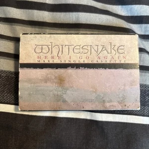 Whitesnake”HERE I GO AGAIN” maxi-single cassette Rare geffen  records  9 20695-4 - Picture 1 of 5