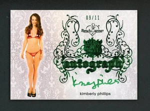 2015 Benchwarmer Sin City 9/11 Kimberly Phillips Auto - Picture 1 of 2