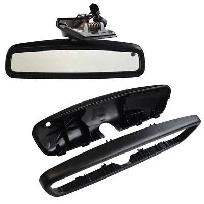Mercedes Benz R129 SL 320 500 600 Rear View Mirror Housing AutoDim (No HomeLink) - Image 1 of 4
