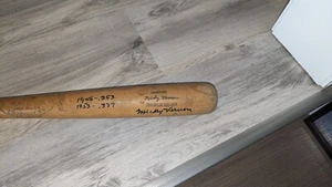 Mickey Vernon Inscribed Signed Louisville Slugger 125 Full Size Bat W/Our COA - Picture 1 of 8