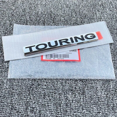 GENUINE TOURING REAR TRUNK BADGE EMBLEM FOR HONDA CRV HRV ODYSSEY STICKER - Image 1 of 4