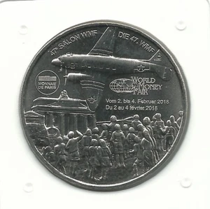 Medaille Jeton Monnaie de Paris MDP World Money Fair Berlin Berlijn 2018 - Afbeelding 1 van 2