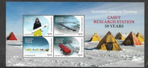 Australian Antarctic Territory-Casey Research station mnh Min sheet - Picture 1 of 1
