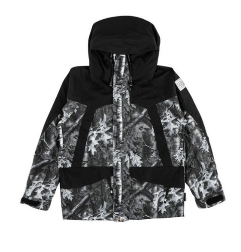 A BATHING APE (BAPE) Giacca uomo BAPE XL mimetica foresta snowboard usata in ottime condizioni rara scimmia