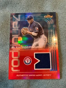2004 Alex Rodriguez Topps Finest Game Used Swatch - Picture 1 of 3