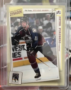 1997-98 Pacific Dynagon Best Kept Secrets #24 Peter Forsberg Colorado Avalanche - Picture 1 of 2