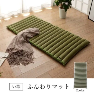 IKEHIKO Tatami Bumpy Soft Matte Rush Grass Faltbarer Teppich Igusa Teppich Kissen - Bild 1 von 12