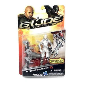 GI Joe Retaliation Storm Shadow, Hasbro Movie Action Figure w/ Zip Line - Picture 1 of 6